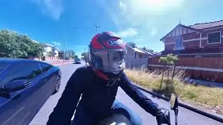 Perth Traffic... on a bike
