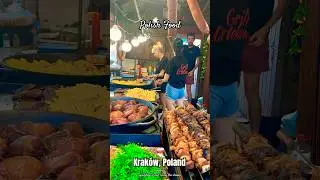 Three Polish🇵🇱 Food You Must Eat In Life💯#travel #polska #explore #poland #trending #shorts #food