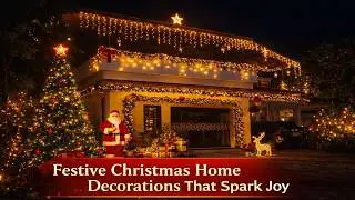 Festive Christmas Home Decorations That Spark Joy