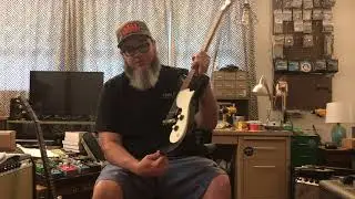 UNEDITED - Nick Greer / Greer Amps talks about the BA Ferguson Flyweight Guitar 2018