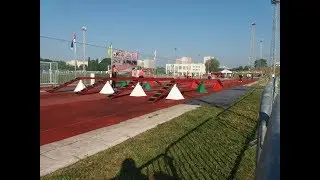 Odessos cup Varna 2018 - Day 2 - Running 100m obstacle
