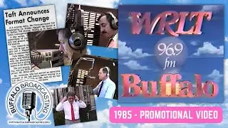 WRLT-FM, 96.9 Promotional Video, Ray Marks, Jerry Reo, Sally Ann Mosey, John Jarrett, Buffalo, NY