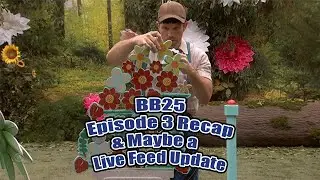 BB25 Episode 3 Recap & No Live Feeds Update