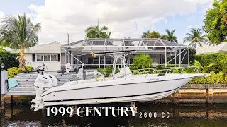1999 Century 2600 CC | Blue Top Yachting