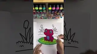 Forest Friends| by MindclayArt  #shorts #viralshorts #colorwithme #fyp