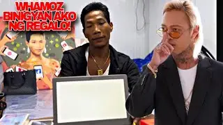 Binigyan ako ng regalo ni Whamos Cruz.