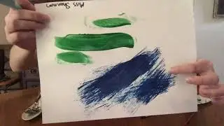 Painting With Kitchen Utensils