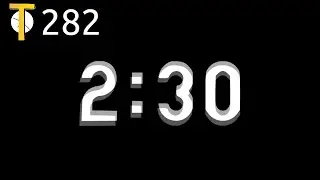 🇪🇳 [4K] 2 min 30 sec timer TEMPLATE ( v 282 ) youth group countdown + music