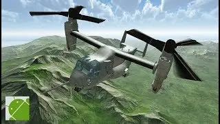 Osprey Operations: Helicopter Flight Simulator - Android Gameplay HD