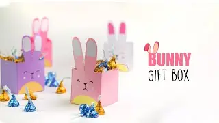 Bunny Gift Box 🐰 | DIY Treat Box Ideas | Easy Paper Box Craft
