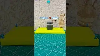 Magnet 🧲 Power ⚡️Magnet Floating in Air ❤️ Magnetic Levitation #shorts #diy #simpleproject