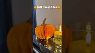 🎃Fall Decor Idea🎃 #diy #halloween #pumpkin #decor