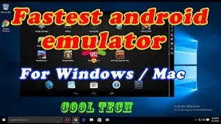 The Best Android Emulator for PC - New Version 2017 - Really Very Fast Emulator - Leapdroid