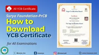 How to Downlaod YCB Certificate | Level-1 | Level-2 | Level-3 | Yoga Certification Board