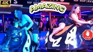 Crazy Fail on the Mechanical Bull &mdash; Hilarious! #mechanicalbull #bullriding #texas #fail #rodeo