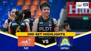 PLDT vs. CAPITAL 1 | SET 2 HIGHLIGHTS | 2026 PVL ALL-FILIPINO CONFERENCE