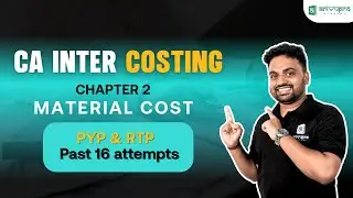 CA Inter: Last 16 Material Cost Attempts Solved | PYP + RTP | ArivuPro