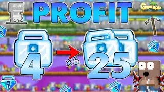 Profit 4 DL to 25 DL from Mass Mannequin - INSANE PROFIT!!! - Growtopia
