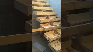 Caixaria da escada vazada ✅️