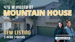 New Listing: Stunning 5-Bed, 3-Bath Home for sale in Mountain House &ndash; Priced at $975K