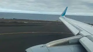 La Palma SPC takeoff with Eurowings A320
