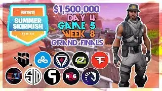 $1,500,000 🥊Grand Final Summer Skirmish🥊 Day 4/Game 5 Feat. Ninja Strafeshot Drnkie (Fortnite)