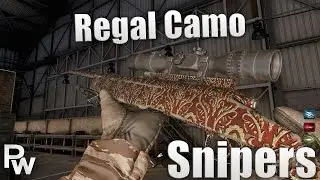 CoD MWR All Snipers Regal Camo