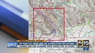 65-year-old hiker dies on Superstition Mountains