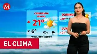 Clima de hoy s&aacute;bado 21 de febrero de 2026 | Pron&oacute;stico con Natalia S&aacute;nchez