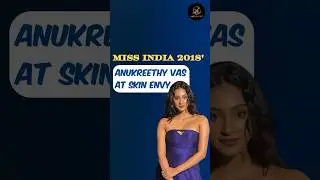 Anukreethy Vas at Skin Envy 🤩| IV Therapy | Diamond Glow Facial💎 #skinenvy #shorts