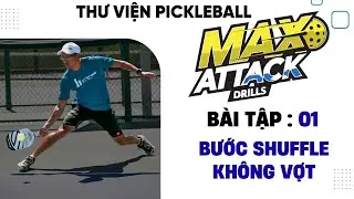 Drill 01: Shuffle step without racket