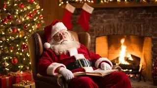 24/7 Christmas Fireplace Music 🔥 Relaxing Winter Ambience 🎅🎄 Merry Christmas