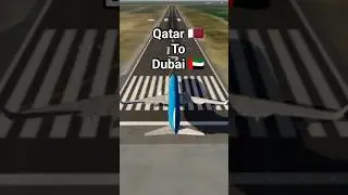 FROM QATAR🇶🇦To DUBAI🇦🇪 FULL FLIGHT WITH KLM AIR PLEAN