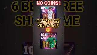 Top 6 FREE Showtime Players in eFootball 2026 😱 No Coins Needed! #shorts #efootball2026 #pes