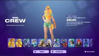 Fortnite Item Shop *NEW* Eternal Arcana Bundle & Soleil (February Crew Pack) Gameplay