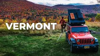 Solo Fall Camping in Vermont