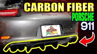 Porsche 911 Upgrade: Exclusive Porsche Rear Diffuser Installation