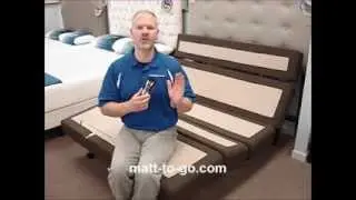 Beducation&reg; - Rize Contemporary Power Foundation Electric Adjustable Bed