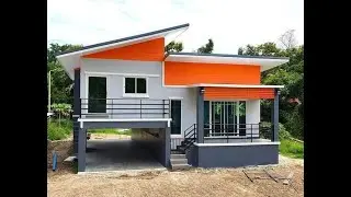 11m x 10m I Split Level House Design I 3 Bedrooms I 110 sqm.