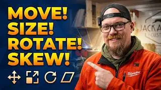 Move, Size, Rotate, and Skew in LightBurn | LightBurn for Dummies Ep. 4