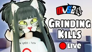🔴grinding kills  |murderers vs sheriffs 2 | Roblox 🔴