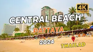 4K Walk &ndash; Explore the vibrant street: Central Pattaya Beach Tour