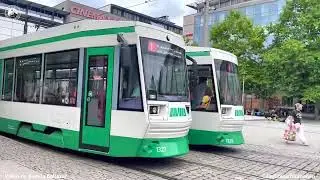 🇩🇪  Bondes na Alemanha - Trams in Germany - Magdeburg - 2022 (Alemanha)