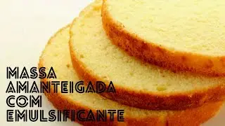 MELHOR MASSA PARA BOLO COM EMULSIFICANTE MASSA AMANTEIGADA|FORMA 20CM|CAROL&JANDER