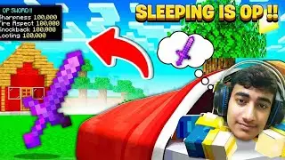 Minecraft, But Sleeping Gives You OP LOOT!🤯