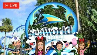 Live: SeaWorld Orlando - Live Stream - Monday FAMILY FUN
