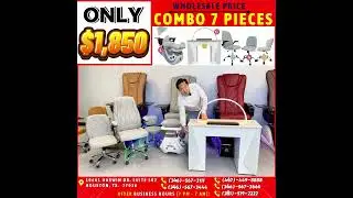 Combo Grey 7 Pieces 2025 Only $1,850| Spa Nail Equipment LLC