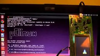 [STM32F429 Discovery + uClinux] The moving Tux