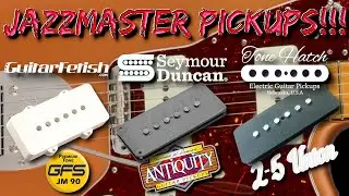 Jazzmaster Pickup Shootout | GFS vs Seymour Duncan vs Tone Hatch