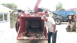 Wood Chipper Safety Shield Can Stop Metal